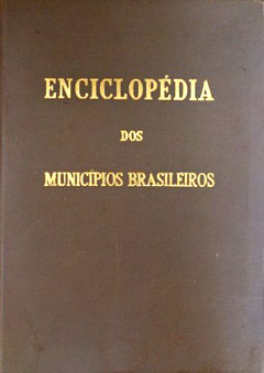 Capa de um dos volumes da “Enciclopédia dos municípios brasileiros”