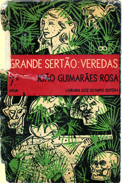 Capa de “Grande sertão: veredas”, de Guimarães Rosa
