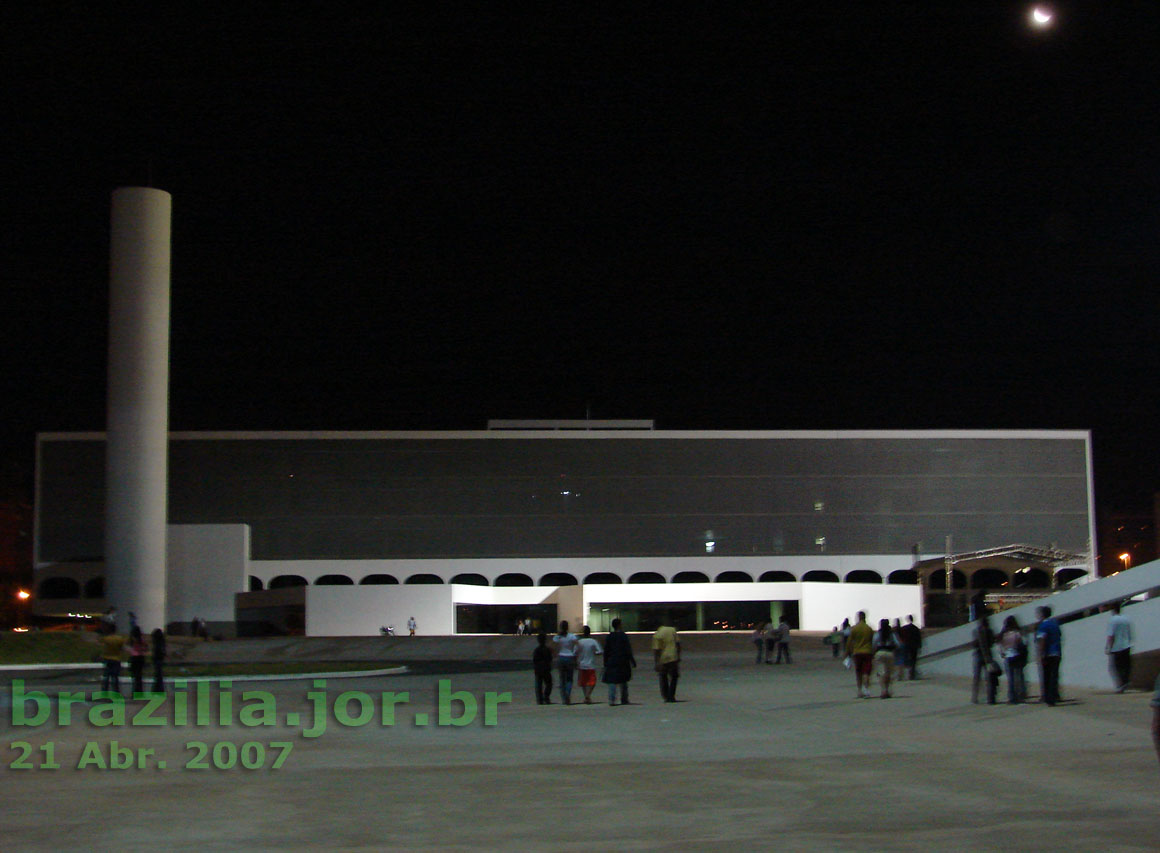 Biblioteca Nacional de Brasília em 21 Abr. 2007, no 47º aniversário da cidade