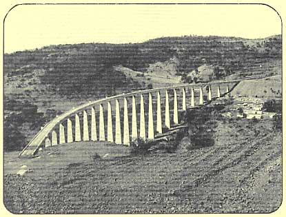 Viaduto ferroviário do Fundão, no novo traçado Uberlândia-Araguari