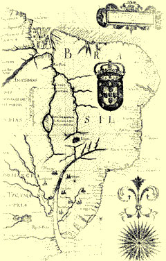 Mapa do Brasil de 1670, de João Teixeira Albernaz II