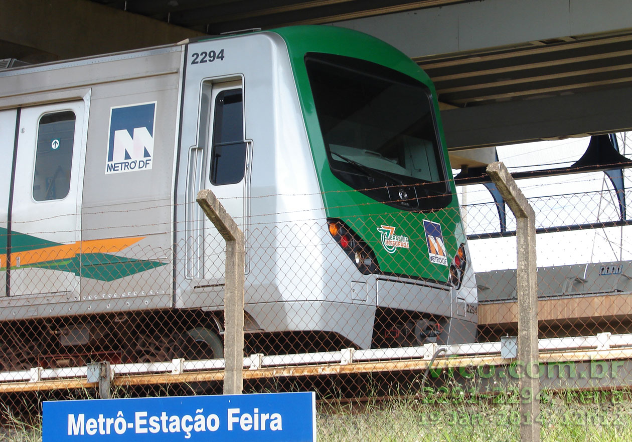 Trem-unidade elétrico (TUE) 2291-2294 do Metrô de Brasília