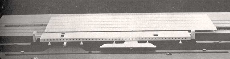 Maquete da esta&ccedil;&atilde;o ferrovi&aacute;ria