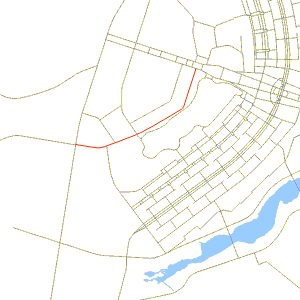 Mapa de logalização da Estrada Parque Indústrias Gráficas - EPIG