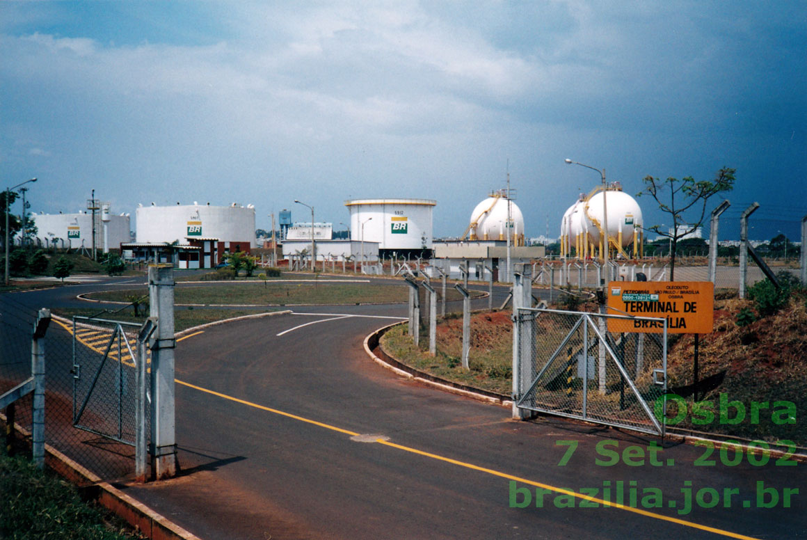 Terminal do oleoduto, que retirou dos trilhos o transporte de combustíveis